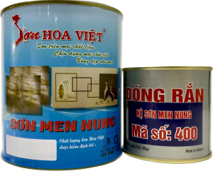 Đóng rắn sơn men nung